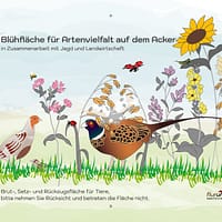 Bestellen Sie das Hinweisschild Rebhuhn und Fasan für Jagd und Landwirtschaft