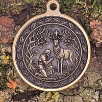 Anhänger Heiliger Hubertus 44 mm