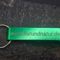 Flaschenöffner, grün