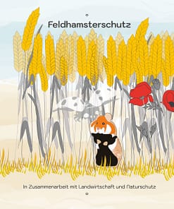 Bestellen Sie bei flurundnatur das Hinweisschild für den Feldhamsterschutz