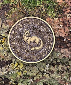 Münze Fuchs im Gertreidefeld 40 mm