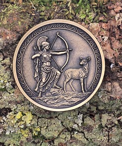 Münze Artemis mit Bogen 40 mm
