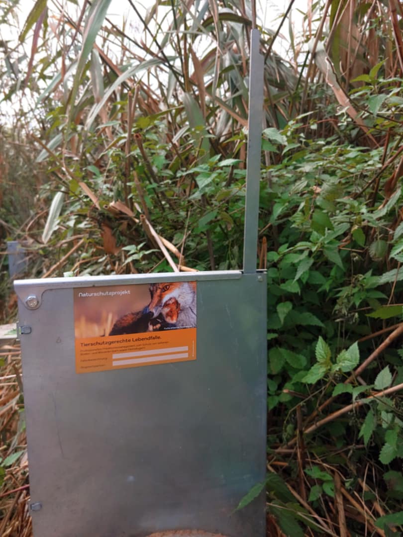 Magnetschild von flurundnatur an Krefelder-Fuchsfalle